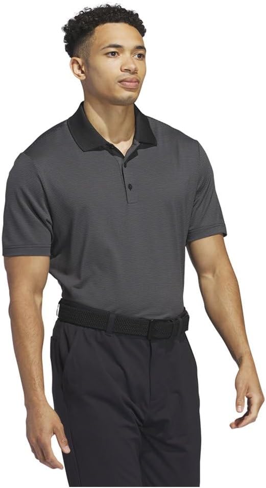 mens Ottoman Polo Shirt Golf Shirt - Black
