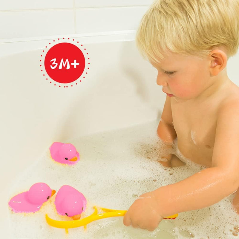 WAMSOLE 50PCS Super Mini Rubber Duck Bath Duck Toys for Toddlers Boys Girls,Squeak and Float Rubber Ducks in Bulk Baby Shower Duck Decorations Party Favors (1.6'')