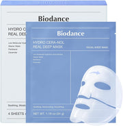 Refreshing Sea kelp Real Deep Mask, Overnight Hydrogel Mask, Calming, Oil & Sebum Control, Blemish Care, Korean Skincare 1.19oz(34g) x 4ea - Cera-nol Mask