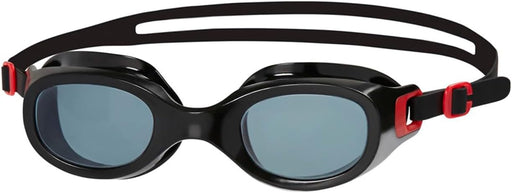 Speedo Futura Classic 8-10898B572 Goggles, Black/Lava Red/Smoke, One size, Adult - Adult Black