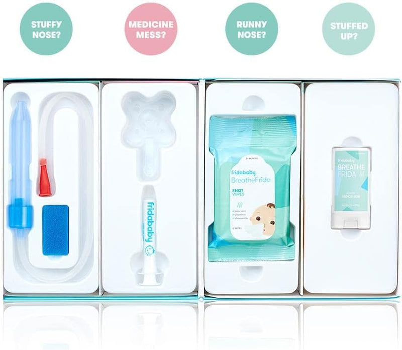 Fridababy Baby Sick Day Prep Kit - The Superhero Survival Kit & SleepFrida THE NATURAL VAPOR BATH BOMBS