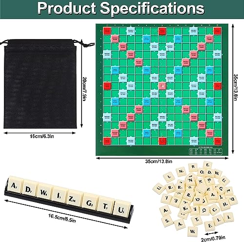 NALACAL Letter Game Table, Letter Matching Word Board Spelling Classic, Letter Matching Word Spelling Original Travel for Kids Adults Vocabulary Challenge Time Fidget Toy, Kids Spelling Letter Words