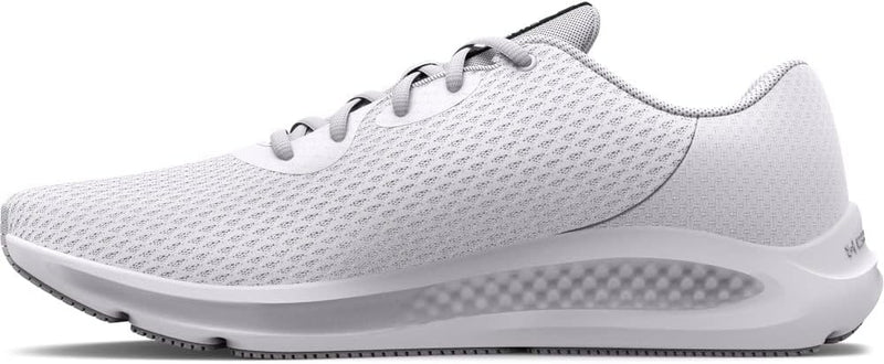 Charged Pursuit 3 mens Running Shoe - White / White / Black