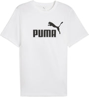 Mens ESS No.1 Logo Tee Tees - PUMA White