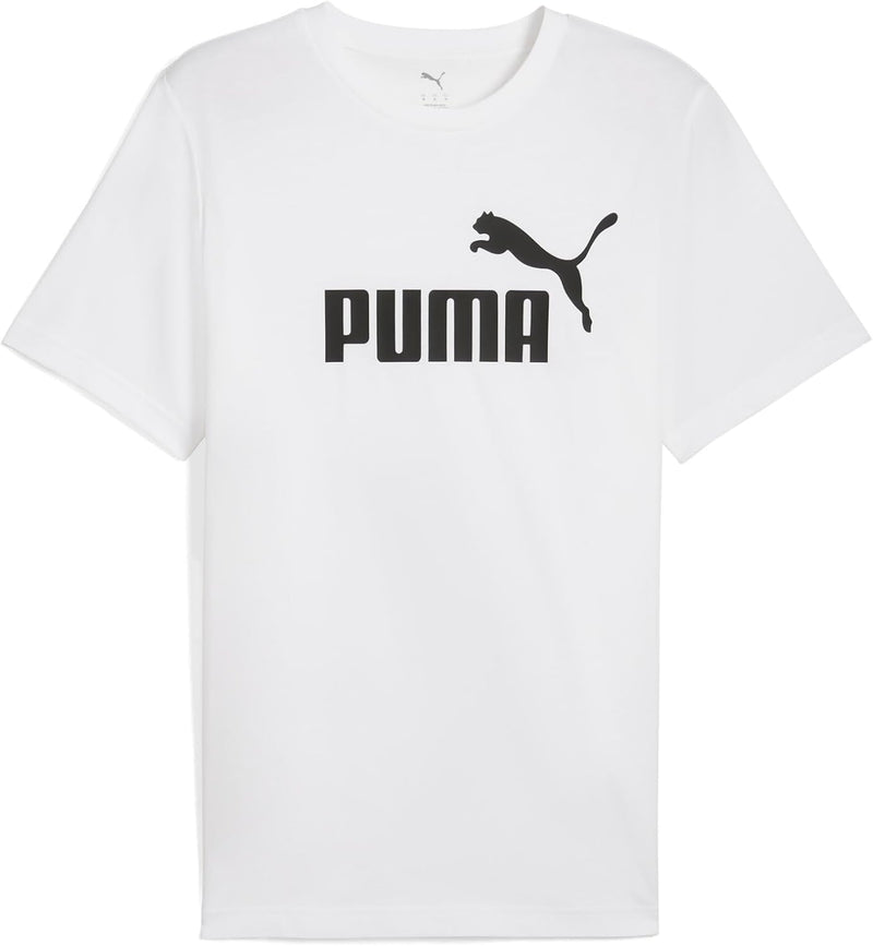 Mens ESS No.1 Logo Tee Tees - PUMA White