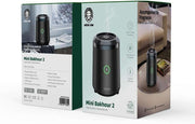 Green Lion Smart Bakhour Rechargeable Electric Car Incense Burner, USB-C Portable Mini Burner, Aluminum Alloy Design, Strong Power for Fast Burning, Long-Lasting Fragrance - Green