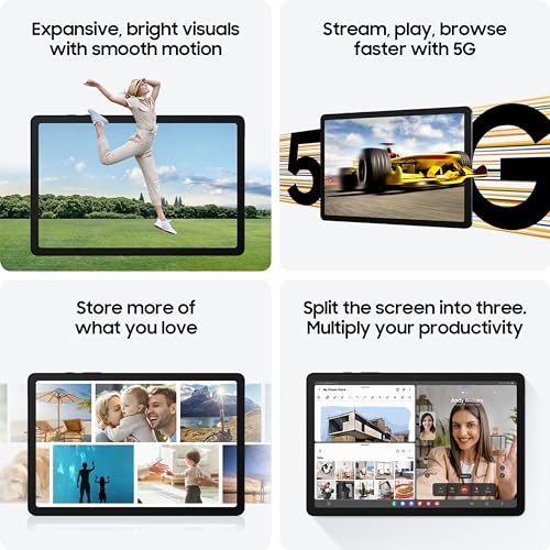 Samsung Galaxy Tab A9 [Smartchoice], 27.94 cm (11.0 inch) Display, RAM 8 GB, ROM 128 GB Expandable, Wi-Fi Tablet, Gray