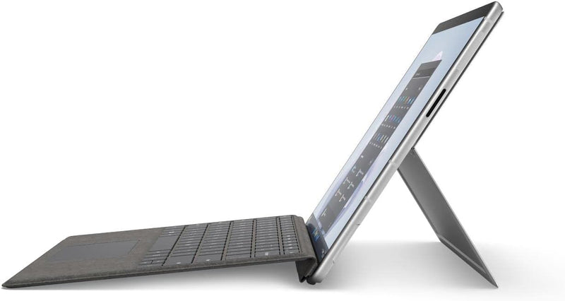 Microsoft Surface Pro 9 with 2880 X 1920 (267 PPI) PixelSense Display, Intel Core i7-1255U, Integrated graphics, 16GB RAM, 1TB SSD, Windows 11, Platinum - [QKI-00008] Device Only - Silver