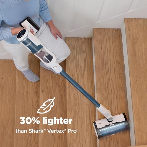 SHARK Clean Lightweight Cordless Cleaner with HEPA Filter, Powerful Suction, Portable, Rechargeable, Automatic Vacuum System, Pet Hair Vacuum Cleaner, Motorized Accessory for