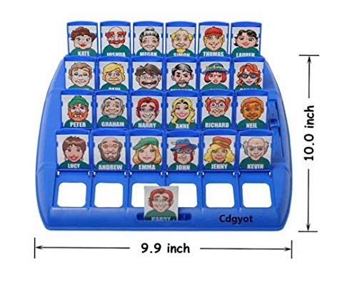 Plastic Folding Board Game Toy Who Is It Guessing Game Kids Educational Toy