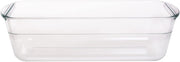 Taliona Rectangle Glass Bread Pan 1.5L, Clear, TL2213617, Bakeware