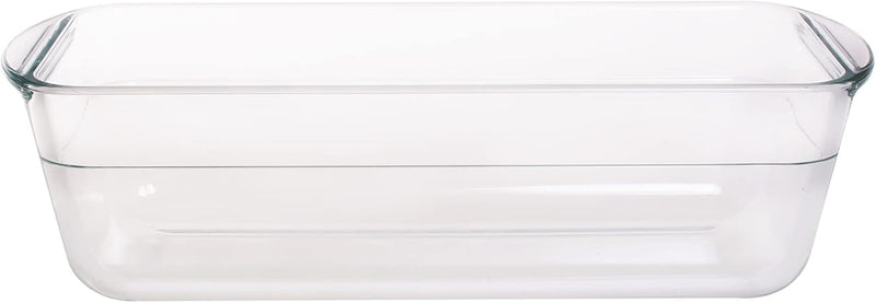 Taliona Rectangle Glass Bread Pan 1.5L, Clear, TL2213617, Bakeware