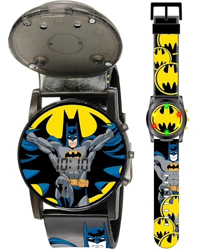 Accutime Kids Batman Digital Quartz Watch for Boys, Girls & Adults All Ages