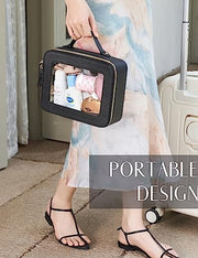 Small Cosmetic Bag for Purse Mini Makeup Bag for School Cute Clear Make Up Pouch for Travel Tiny Leather White Make Up Organizer Case for Backpack Toiletry Bag Waterproof Square Pouch with Zipper