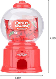 Xspring Candy Vending Machine, Gumball Machine with Easy Twist-Off Refill, Mini Candy Dispenser with Twist the Button, Vending Machine Can be Used as Filled with Candy, Piggy Bank and More