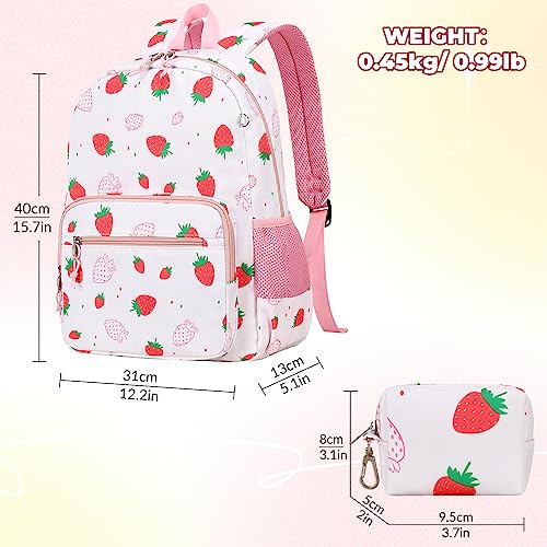Mygreen School Backpack, Kid Backpacks for Boys and Girls with Chest Strap First Day Gift in Elementary School