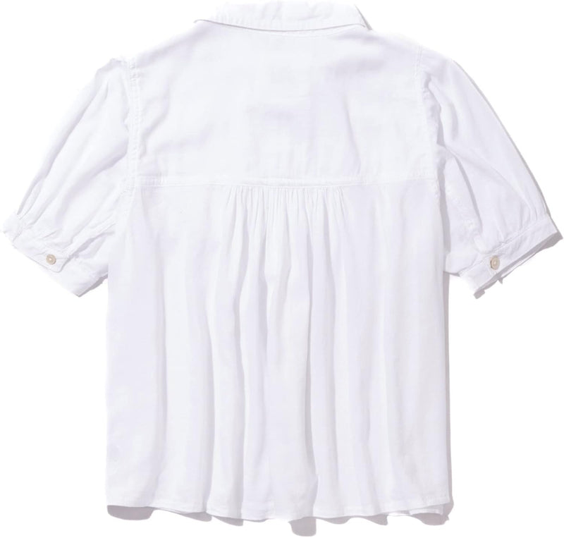 Womens Fashion Shirt U-0355-4701 Button Down Shirt (pack of 1) - White
