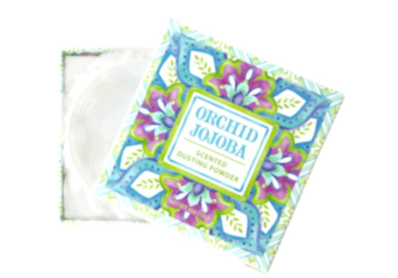 Greenwich Bay Trading Company Co. Scented Dusting Powder, 4 Ounce, Orchid Jojoba