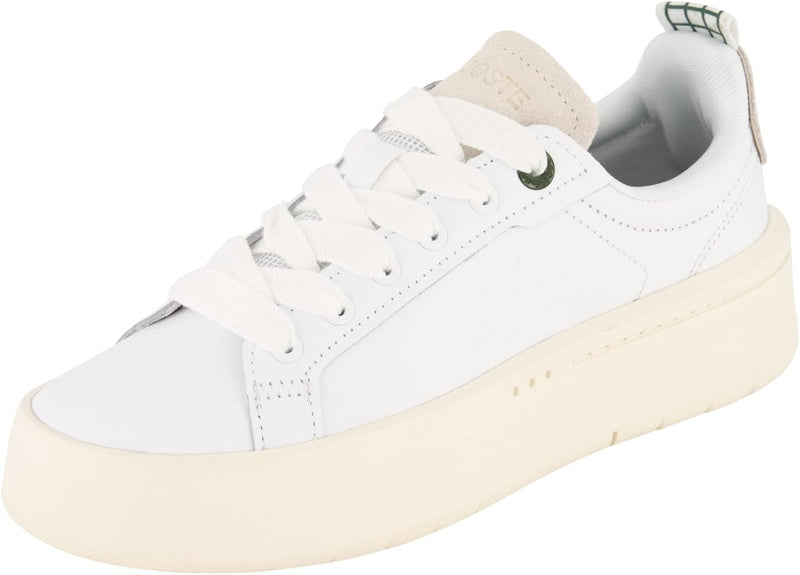 Womens Carnaby Platform Leather Trainers - WHT/OFF WHT