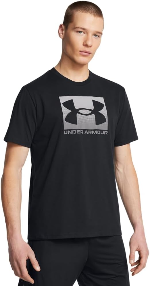 mens Ua M Boxed Sports Updated Ss T-shirt - Black / / Graphite