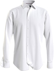 Mens FLEX COLLAR DOBBY SF Classic - Th Optic White