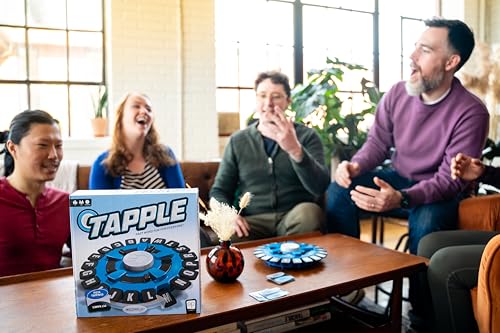 USAOPOLY TAPPLE® Word Game | Fast-Paced Family Board Game | Choose a Category & Race Against The Timer to be The Last Player | Learning Game Great for All Ages
