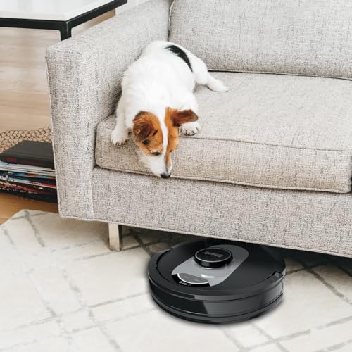 Shark UR2500SR AI Ultra Robot Vacuum Cleaner with Ultra Clean, Home Mapping, 30 Day Capacity, Bagless, Self Empty Bottom, Perfect for Pet Hair, WiFi, Works with Alexa, Black/Silver