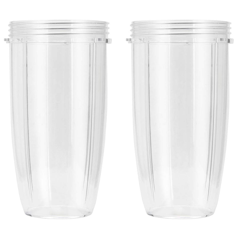 Easeurlife Replacement Cup for Nutribullet Replacement Parts 32oz for Nutri Bullet 600W and 900W, Pack of 2