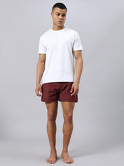 Men's Cotton Boxers, Printed Under Pant with Side Pocket, Go for once size up for better comfort - Pack of 3