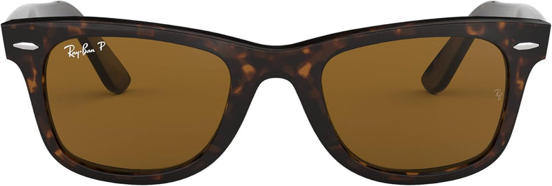 Unisex Original 0RB2140 Wayfarer Gradient UNA Sunglasses (pack of 1) - Polarized Tortoise/Crystal Brown Polarized