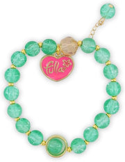 Fulla Little Charmers Bracelet Set with 4 Stylish Designs, Colorful Beads, Metal Heart Charm in Cute Case, Fashion Jewelry Accessory for Creative Expression Play, Girls Ages 3+