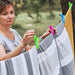 48 Pcs Colorful Plastic Clothes Clips, Heavy Duty Laundry Pegs, Strong Grip for Clothesline, Air Drying, Indoor and Outdoor Use