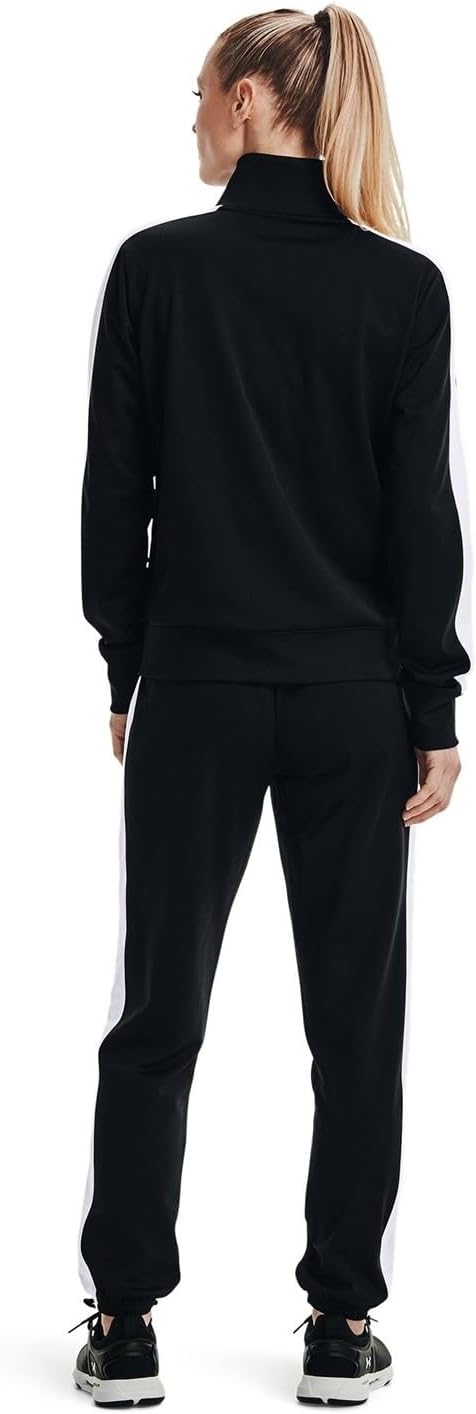 Womens Tricot Tracksuit Black / / White XXL .