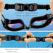 Aputue Swim Goggles, Leak Proof Swim Goggles Adult and No Blurring , Anti-Fog 180° Clear View Diving Goggles, Ultra HD Tempered-Glass Lens Swim Goggles for Youth Men Women