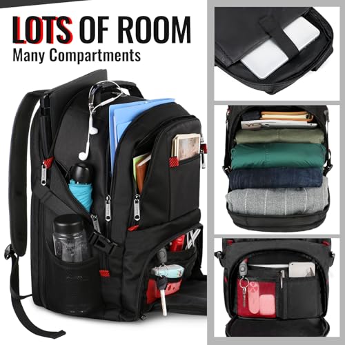 Extra Large Laptop Travel Backpack for Men Women