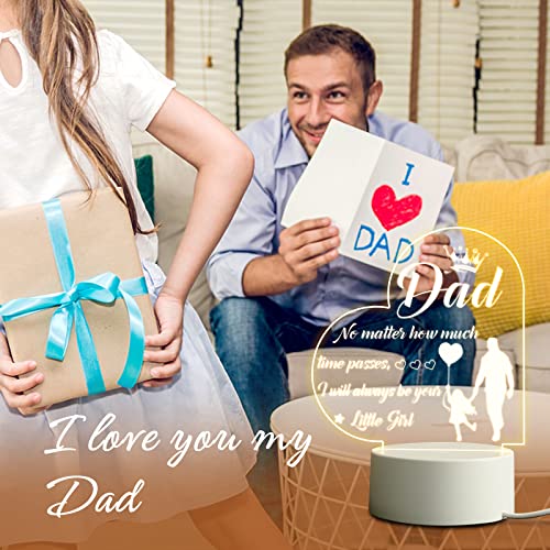 BPA® Father's Day Gifts for Dad from Daughter - Dad Birthday Gifts, Father Daughter Gifts for Thanksgiving