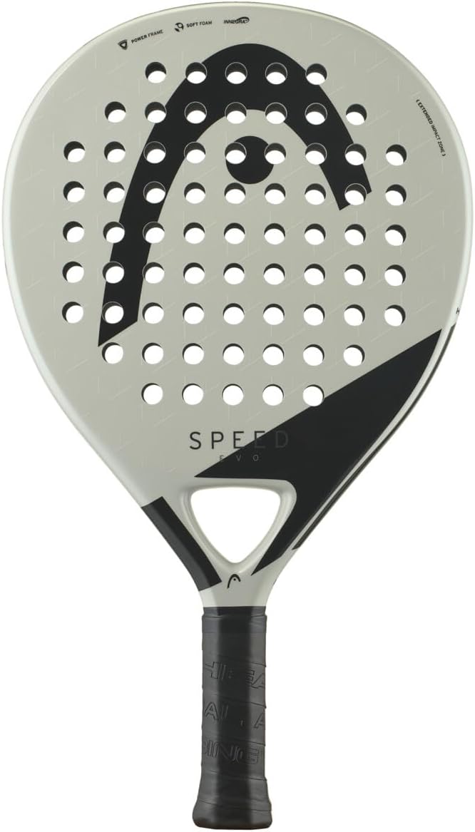 HEAD Evo Speed 2025 Padel Racquet - Provides balance between control and Power, for beginners and recreational players, Teardrop