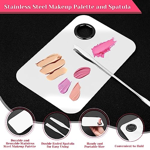 Vineen YHOME 230PCS Disposable Makeup Applicators Kit - Artist Supplies With Lip Brushes, Eyeliner Brushes, Mascara Wands, Hair Clips and Storage Box