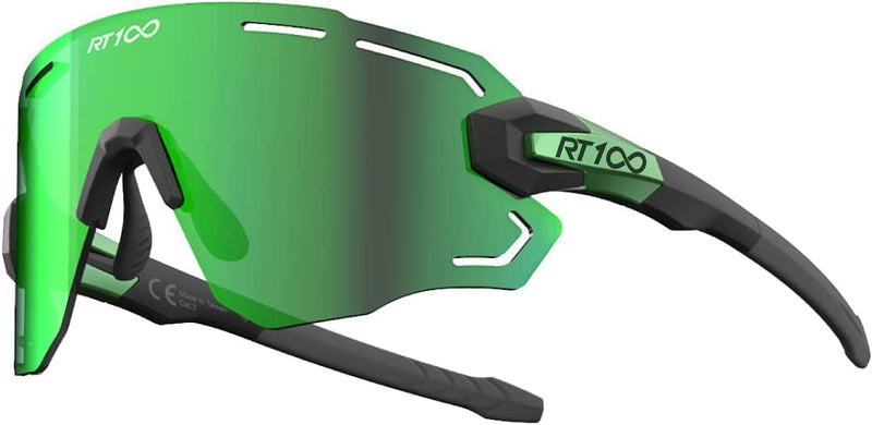 RT100 RIDE YOUR WAY Professional wrap around Frameless Cycling Sunglasses for Men and Women