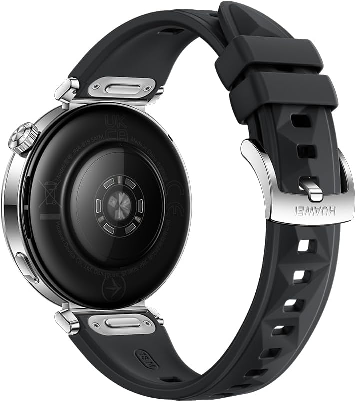 WATCH GT5 41mm Smartwatch, upto7 Days Battery Life,Sharp-Edged Design Watch, Health Tracking, iOS & Android Compatible, 3 Months HUAWEI Care+, Black