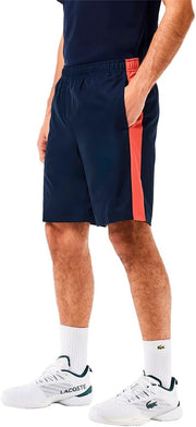 Mens Shorts Boxer Shorts (pack of 1) - Navy Blue/Hydro Sierra Red