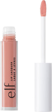 e.l.f. Lip Lacquer, Nourishing, Non-Sticky Ultra-Shine Lip Gloss With Sheer Colour, Infused With Vitamins A & E, Vegan & Cruelty-Free, Black Cherry - Whisper Pink 2.37 ml (Pack of 1)