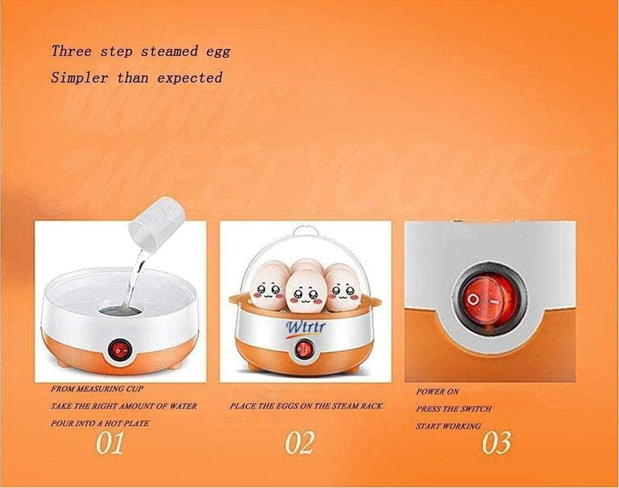 Egg Boiler with Cooker Parts (7 Pieces)