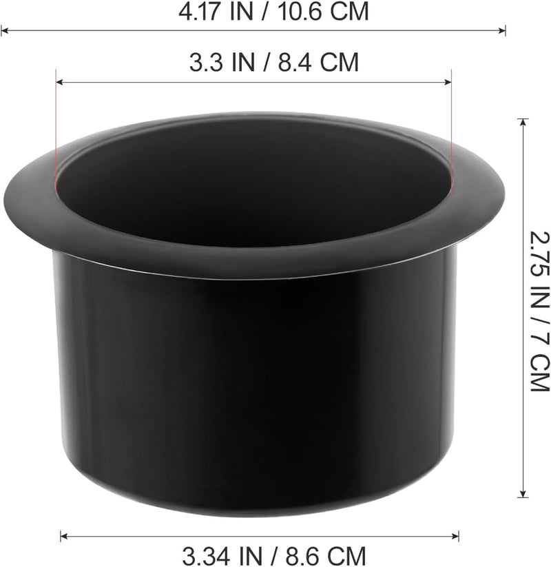 OUNONA 2pcs Recliner-Handles Cup Holder Replacement Insert for Sofa Boat Rv Couch Car Truck Poker Table