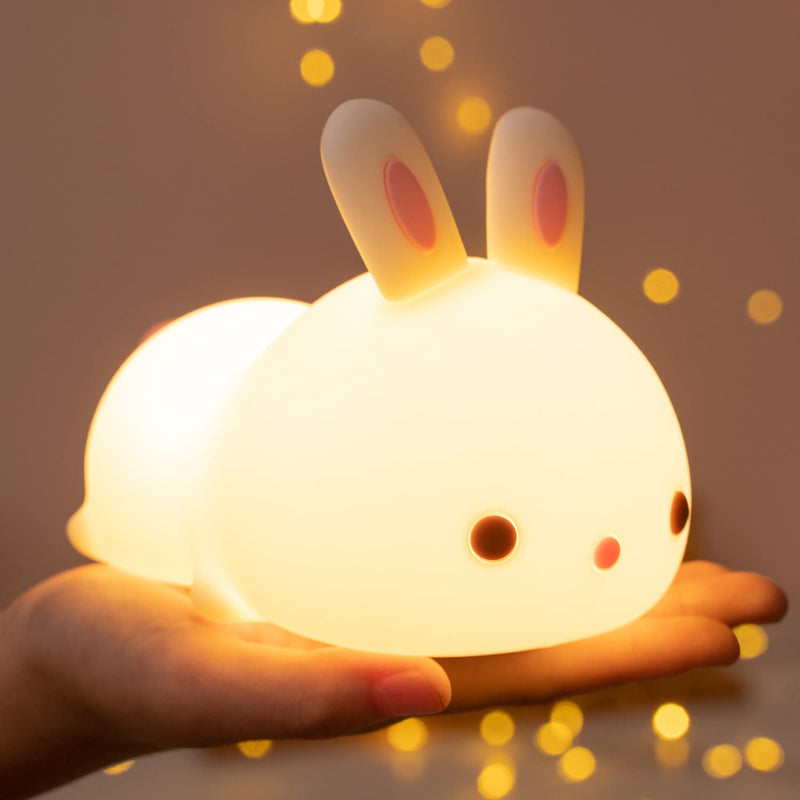 One Fire Cute Bunny Kids Night Light