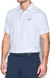 mens Tech Golf Polo Short Sleeves MNS Polo Shirt (pack of 1) - White/Graphite