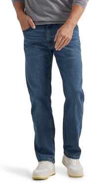 Wrangler Mens Classic 5-pocket Regular Fit Cotton Jean jeans - Blue Ocean