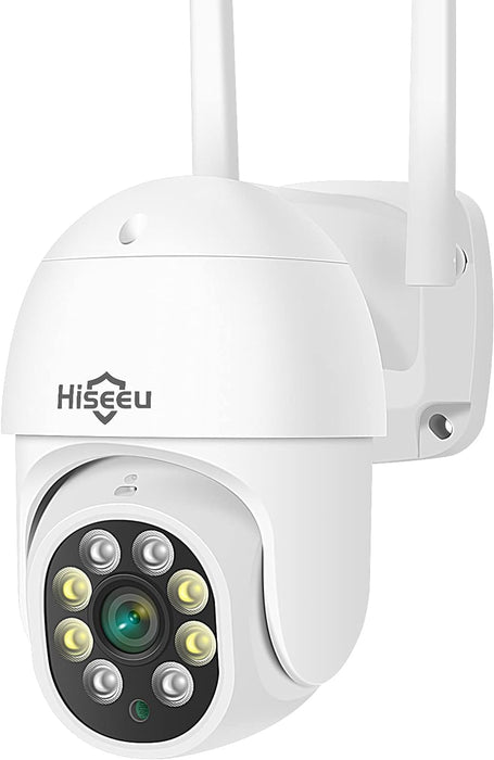 Hiseeu Indoor Security Camera, 2.4G/5G 5MP Baby Monitor Pet Camera for Home Security, PTZ 360°, Auto Tracking, 2 Way Audio, Night Vision, PIR Detection, Local Storage…
