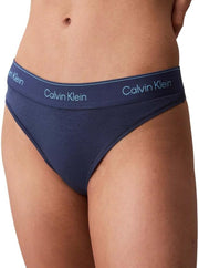 womens Thong Lv00qf8518 G-String Panties (pack of 1) - Dark Denim