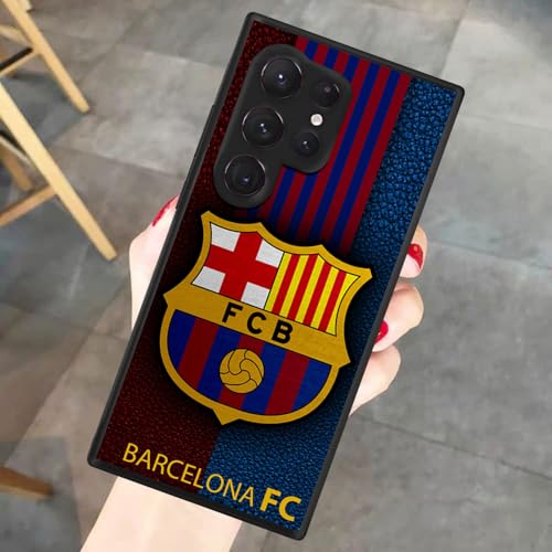 Silk Route Barcelona Design Spain Football/Soccer Club Mobile Back Cover for Samsung S24 Ultra, Multicolor